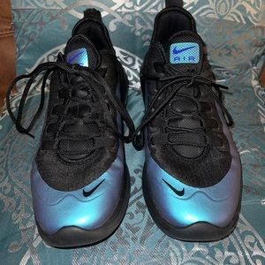 Nike Air Metallic turquoise and purple Women’s Tennis Shoes